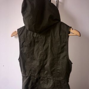 Olive Green Vest